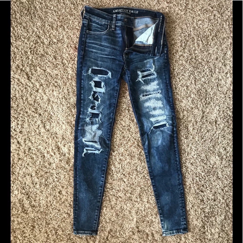American Eagle hi rise jegging